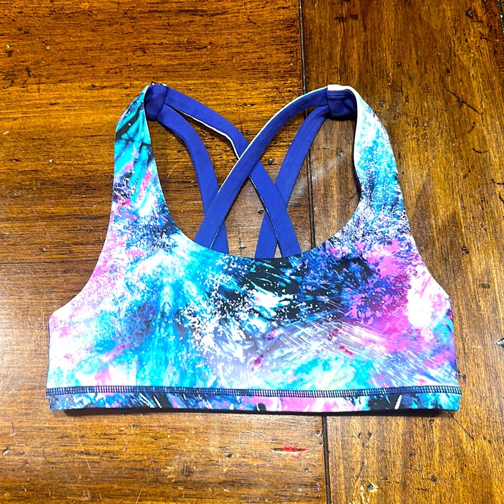 Ivivva girl’s workout bra top size 7